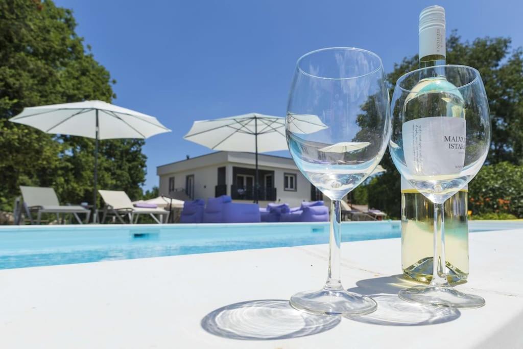 Luxury Villa Cetiri Hrasta Pićan Dış mekan fotoğraf