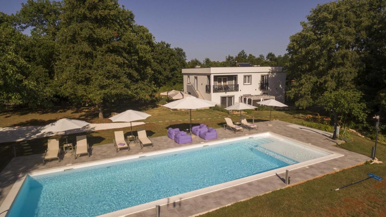 Luxury Villa Cetiri Hrasta Pićan Dış mekan fotoğraf