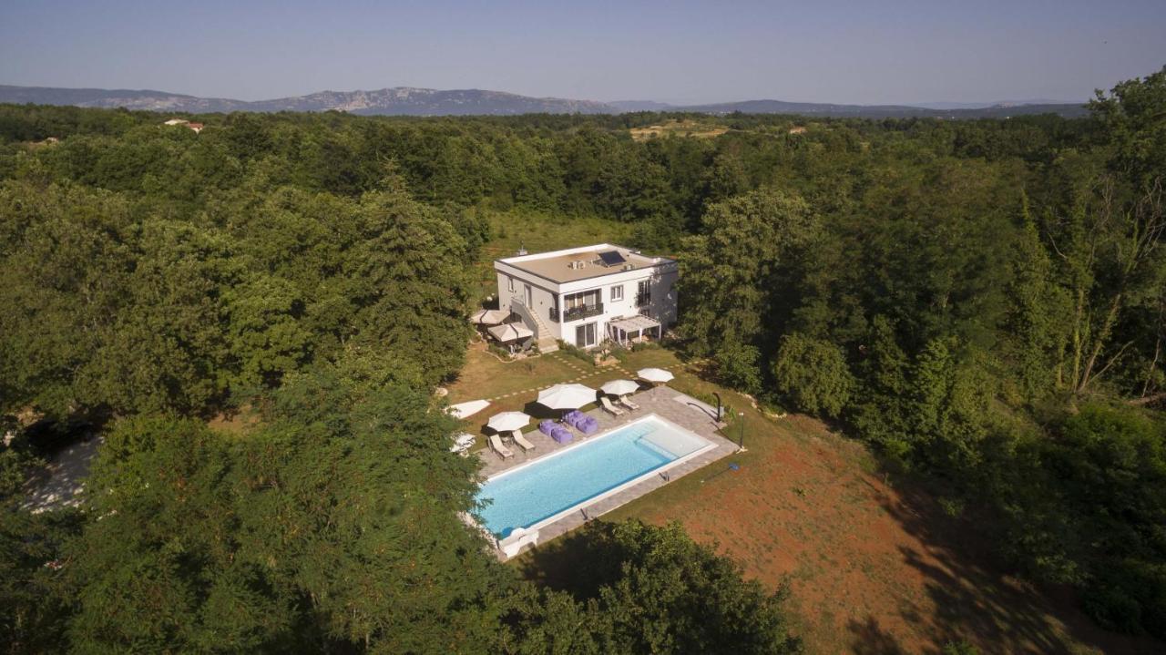 Luxury Villa Cetiri Hrasta Pićan Dış mekan fotoğraf